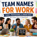 Team Names for Work